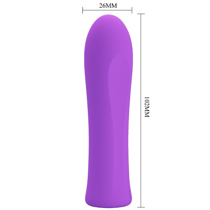 PRETTY LOVE - ALFREDA SUPER POWER VIBRATOR AQUA LILA