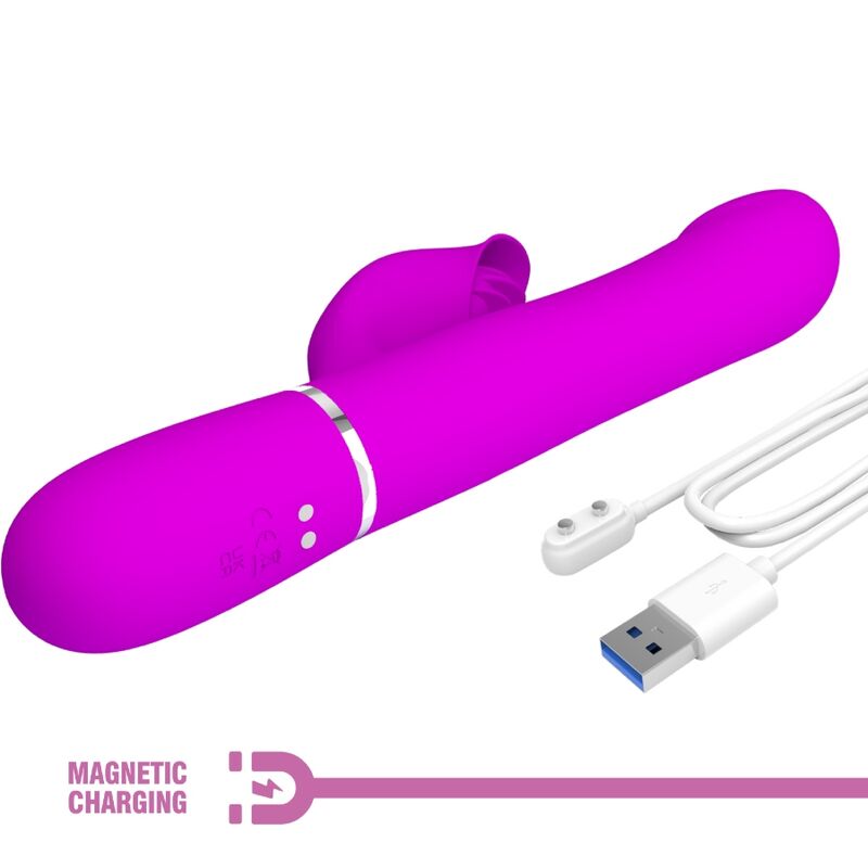 PRETTY LOVE - RABBIT VIBRATOR PERLEN VIOLET