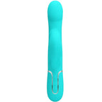 PRETTY LOVE - RABBIT VIBRATOR PEARLS AQUA GREEN - Vanelion Paradise