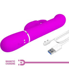 PRETTY LOVE - COALE RABBIT VIBRATOR PERLEN VIOLET - Vanelion Paradise