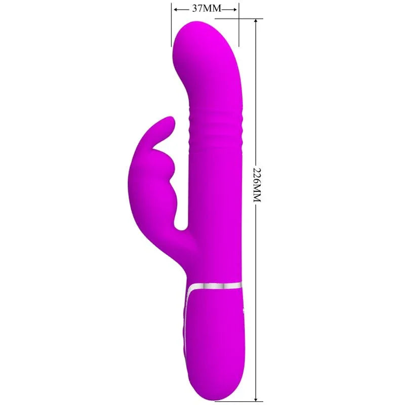 PRETTY LOVE - COALE RABBIT VIBRATOR PERLEN VIOLET - Vanelion Paradise
