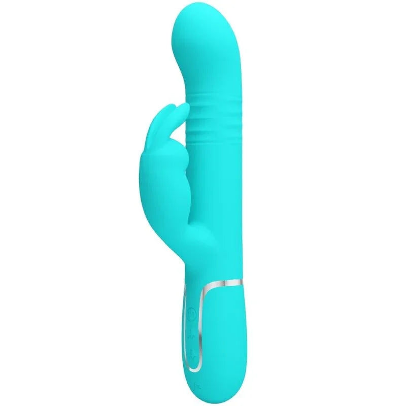 PRETTY LOVE - COALE RABBIT VIBRATOR PERLEN AQUAGRÜN - Vanelion Paradise