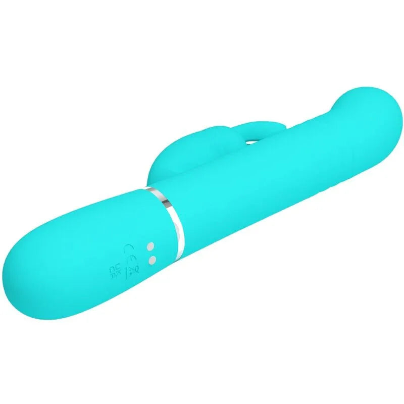 PRETTY LOVE - COALE RABBIT VIBRATOR PERLEN AQUAGRÜN - Vanelion Paradise