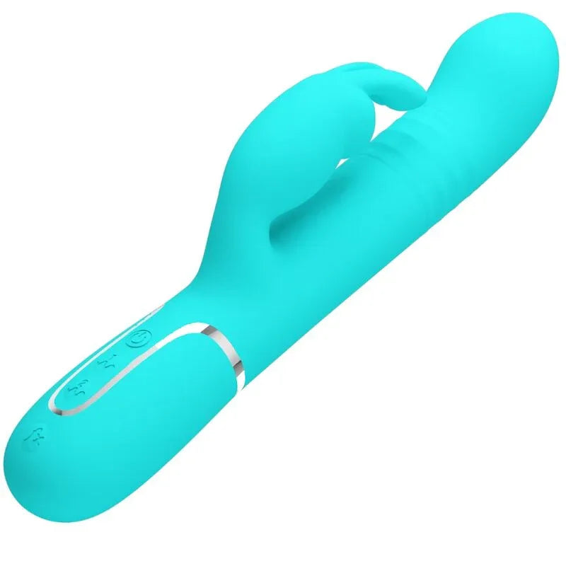 PRETTY LOVE - COALE RABBIT VIBRATOR PERLEN AQUAGRÜN - Vanelion Paradise