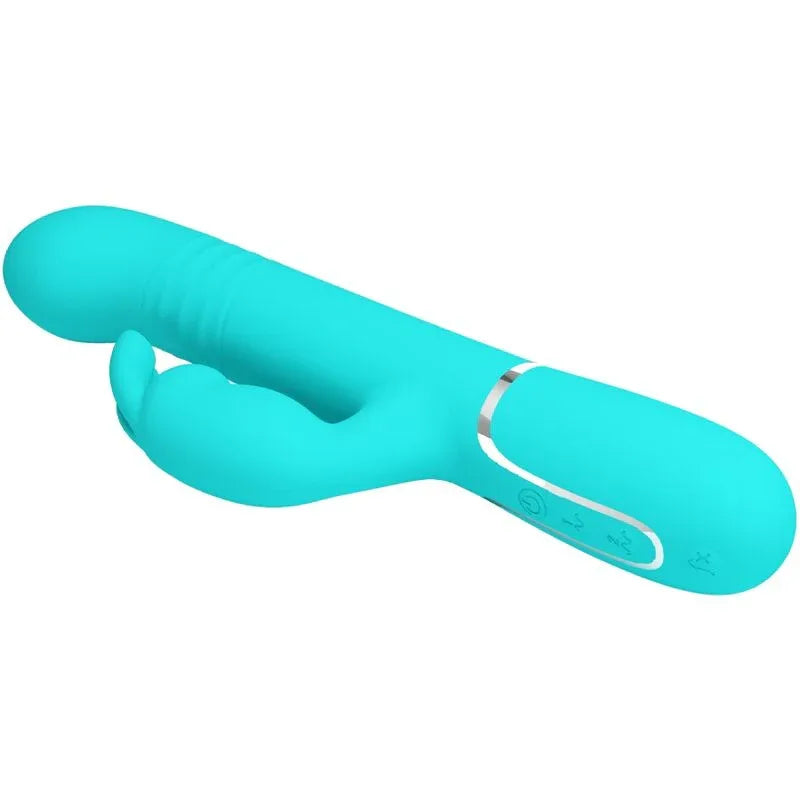 PRETTY LOVE - COALE RABBIT VIBRATOR PERLEN AQUAGRÜN - Vanelion Paradise