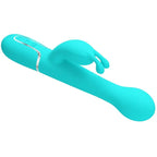 PRETTY LOVE - DEJON RABBIT VIBRATOR 3 IN 1 MULTIFUNKTIONS-AQUAGRÜN - Vanelion Paradise