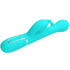 PRETTY LOVE - DEJON RABBIT VIBRATOR 3 IN 1 MULTIFUNKTIONS-AQUAGRÜN - Vanelion Paradise