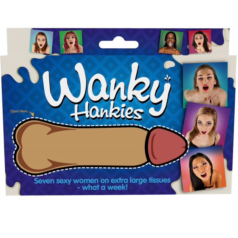 SPENCER & FLEETWOOD - WANKY HANKIES 7 EXTRA GROßE DAMENTASCHENTÜCHER