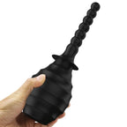 MR PLAY - LEISTUNGSSTARKER VIBRATOR MIT FERNBEDIENUNG, ANALSTECKER, SCHWARZ - Vanelion Paradise