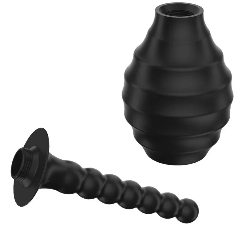 MR PLAY - LEISTUNGSSTARKER VIBRATOR MIT FERNBEDIENUNG, ANALSTECKER, SCHWARZ - Vanelion Paradise