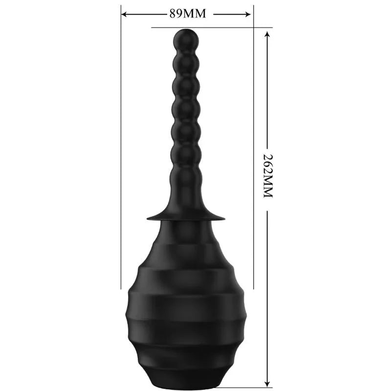 MR PLAY - LEISTUNGSSTARKER VIBRATOR MIT FERNBEDIENUNG, ANALSTECKER, SCHWARZ - Vanelion Paradise