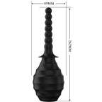 MR PLAY - LEISTUNGSSTARKER VIBRATOR MIT FERNBEDIENUNG, ANALSTECKER, SCHWARZ - Vanelion Paradise