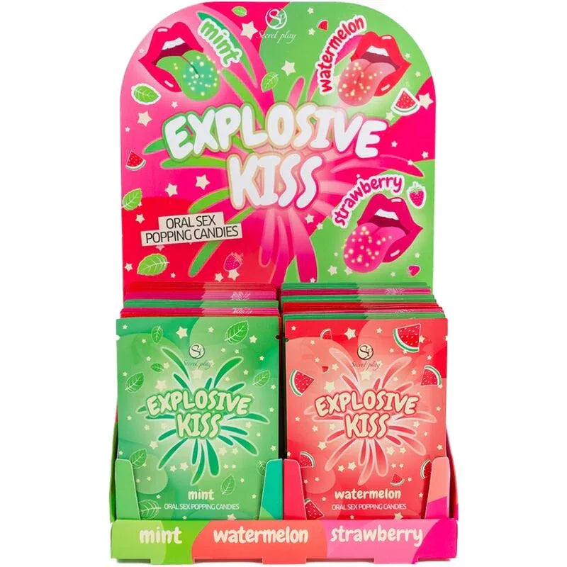 SECRET PLAY - EXPLOSIVES SÜSSIGKEITS-DISPLAY (48 EINHEITEN) - Vanelion Paradise