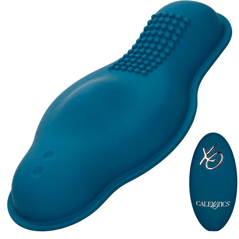 CALEXOTICS - RIDER MASSAGER DOPPELMOTOR FERNBEDIENUNG BLAU - Vanelion Paradise