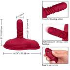 CALEXOTICS - RIDER MASSAGER DOPPELMOTOR FERNBEDIENUNG ROT - Vanelion Paradise