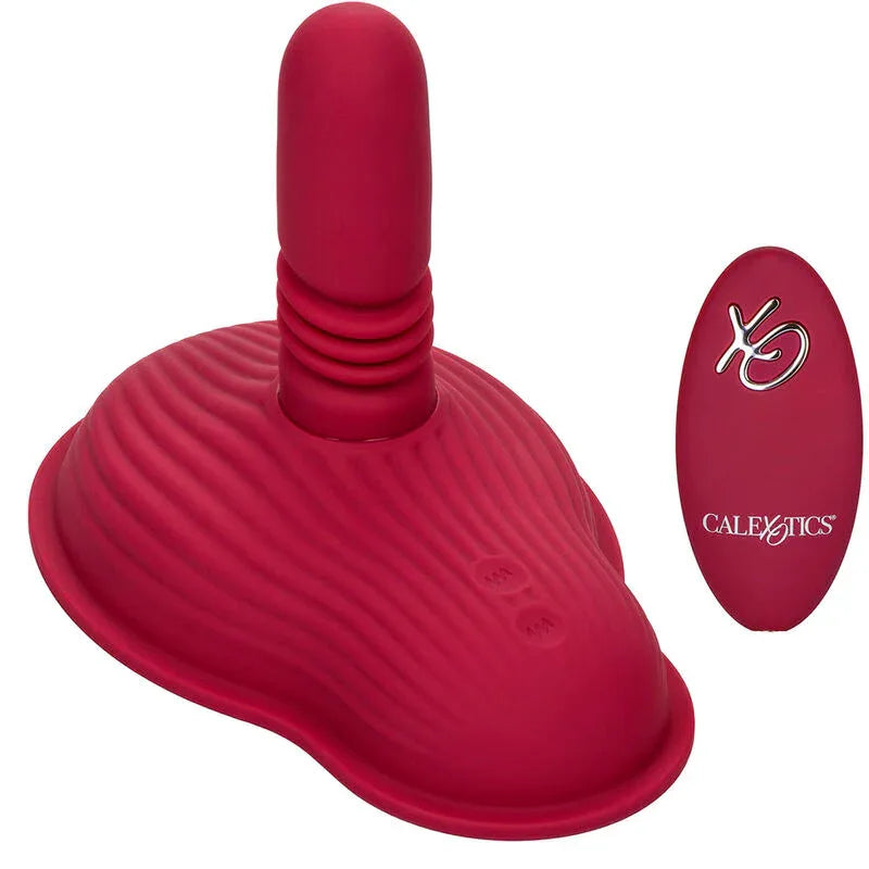 CALEXOTICS - RIDER MASSAGER DOPPELMOTOR FERNBEDIENUNG ROT - Vanelion Paradise