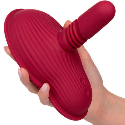 CALEXOTICS - RIDER MASSAGER DOPPELMOTOR FERNBEDIENUNG ROT