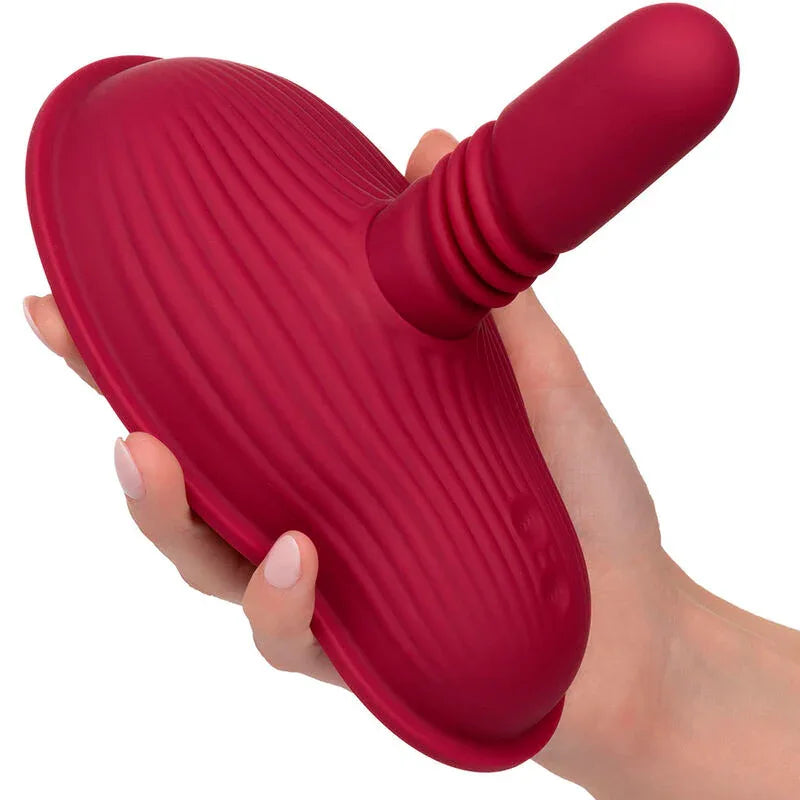 CALEXOTICS - RIDER MASSAGER DOPPELMOTOR FERNBEDIENUNG ROT - Vanelion Paradise