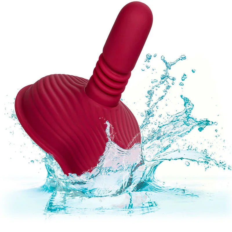 CALEXOTICS - RIDER MASSAGER DOPPELMOTOR FERNBEDIENUNG ROT - Vanelion Paradise