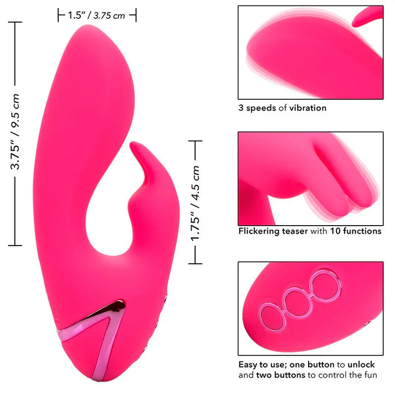 CALEXOTICS - SO. CAL SUNSHINE VIBRATOR RABBIT FUCHSIA VON CALIFORNIA DREAMING - Vanelion Paradise
