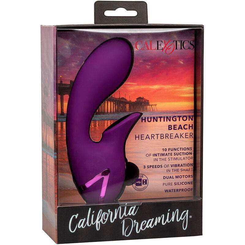 CALEXOTICS - HUNTINGTON BEACH HEARTBREAKER STIMULATOR & SUCKER LILA VON CALIFORNIA DREAMING - Vanelion Paradise