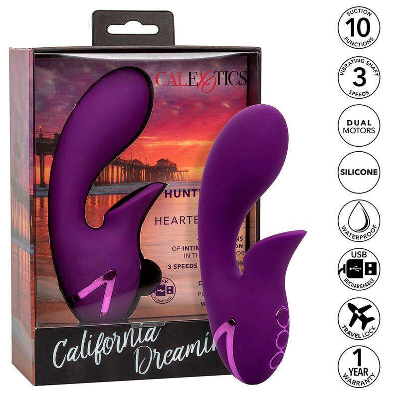 CALEXOTICS - HUNTINGTON BEACH HEARTBREAKER STIMULATOR & SUCKER LILA VON CALIFORNIA DREAMING - Vanelion Paradise