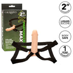 CALEXOTICS - PERFORMANCE MAXX LEBENSECHTE VERLNGERUNG MIT GURT, HELLE HAUT - Vanelion Paradise