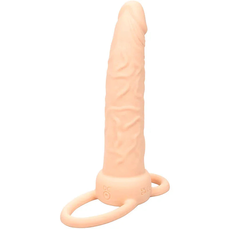 CALEXOTICS - PERFORMANCE MAXX WIEDERAUFLADBARER DUAL PENETRATOR, HELLE HAUT - Vanelion Paradise