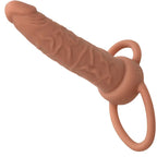CALEXOTICS - PERFORMANCE MAXX WIEDERAUFLADBARER DUAL-PENETRATOR, BRAUN - Vanelion Paradise