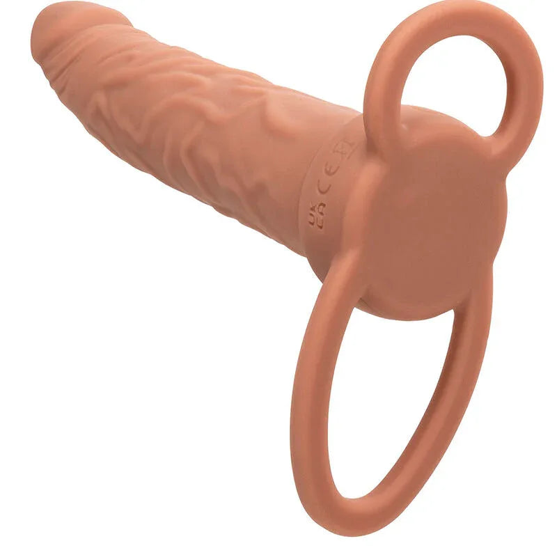 CALEXOTICS - PERFORMANCE MAXX WIEDERAUFLADBARER DUAL-PENETRATOR, BRAUN - Vanelion Paradise