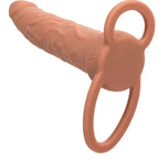 CALEXOTICS - PERFORMANCE MAXX WIEDERAUFLADBARER DUAL-PENETRATOR, BRAUN - Vanelion Paradise