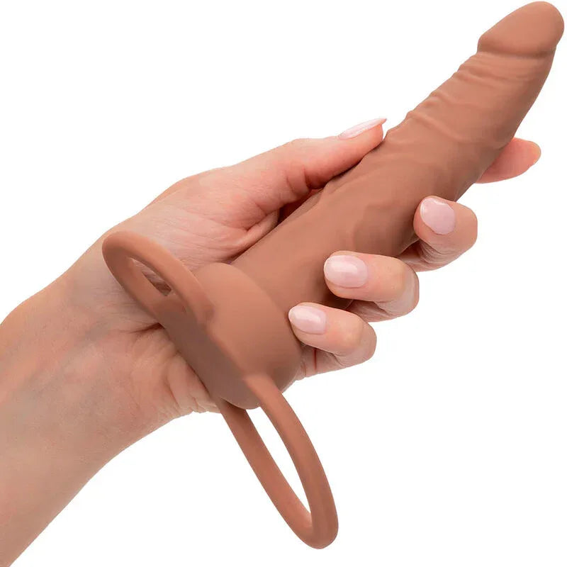 CALEXOTICS - PERFORMANCE MAXX WIEDERAUFLADBARER DUAL-PENETRATOR, BRAUN - Vanelion Paradise