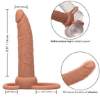 CALEXOTICS - PERFORMANCE MAXX WIEDERAUFLADBARER DUAL-PENETRATOR, BRAUN - Vanelion Paradise