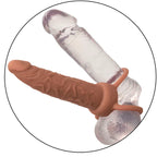 CALEXOTICS - PERFORMANCE MAXX WIEDERAUFLADBARER DUAL-PENETRATOR, BRAUN - Vanelion Paradise