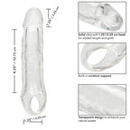 CALEXOTICS - PERFORMANCE MAXX CLEAR EXTENSION 5,5 TRANSPARENT - Vanelion Paradise