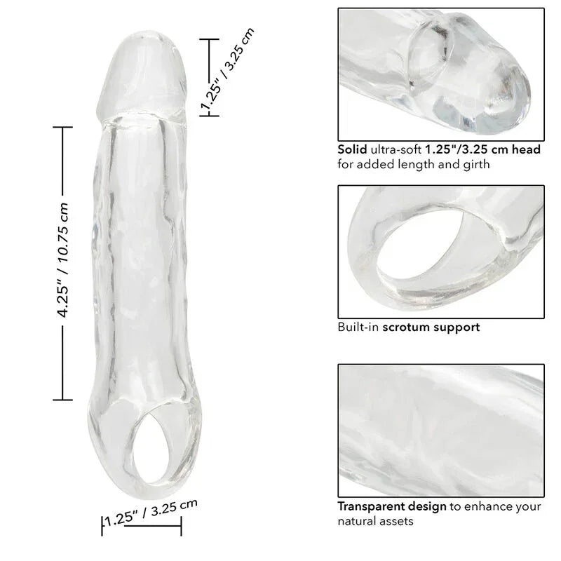 CALEXOTICS - PERFORMANCE MAXX CLEAR EXTENSION 5,5 TRANSPARENT - Vanelion Paradise