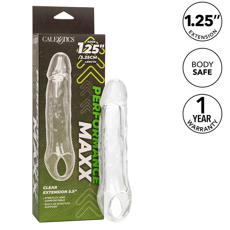 CALEXOTICS - PERFORMANCE MAXX CLEAR EXTENSION 5,5 TRANSPARENT