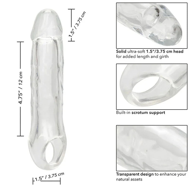 CALEXOTICS - PERFORMANCE MAXX CLEAR VERLNGERUNG 6,5 TRANSPARENT - Vanelion Paradise