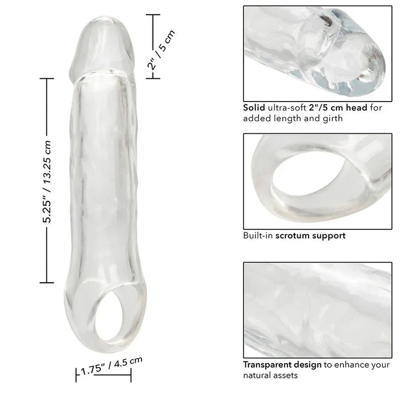 CALEXOTICS - PERFORMANCE MAXX CLEAR EXTENSION 7,5 TRANSPARENT - Vanelion Paradise