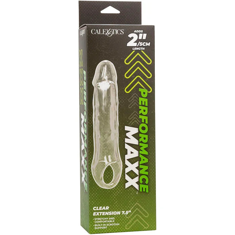 CALEXOTICS - PERFORMANCE MAXX CLEAR EXTENSION 7,5 TRANSPARENT - Vanelion Paradise