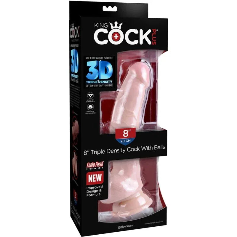 KING COCK - DREIFACHDENSITTSHAHN 18.4 CM - Vanelion Paradise
