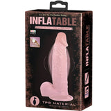 DANCE - REALISTISCHER AUFBLASBARER DILDO MIT SAUGNÄPFEN 15 CM - Vanelion Paradise