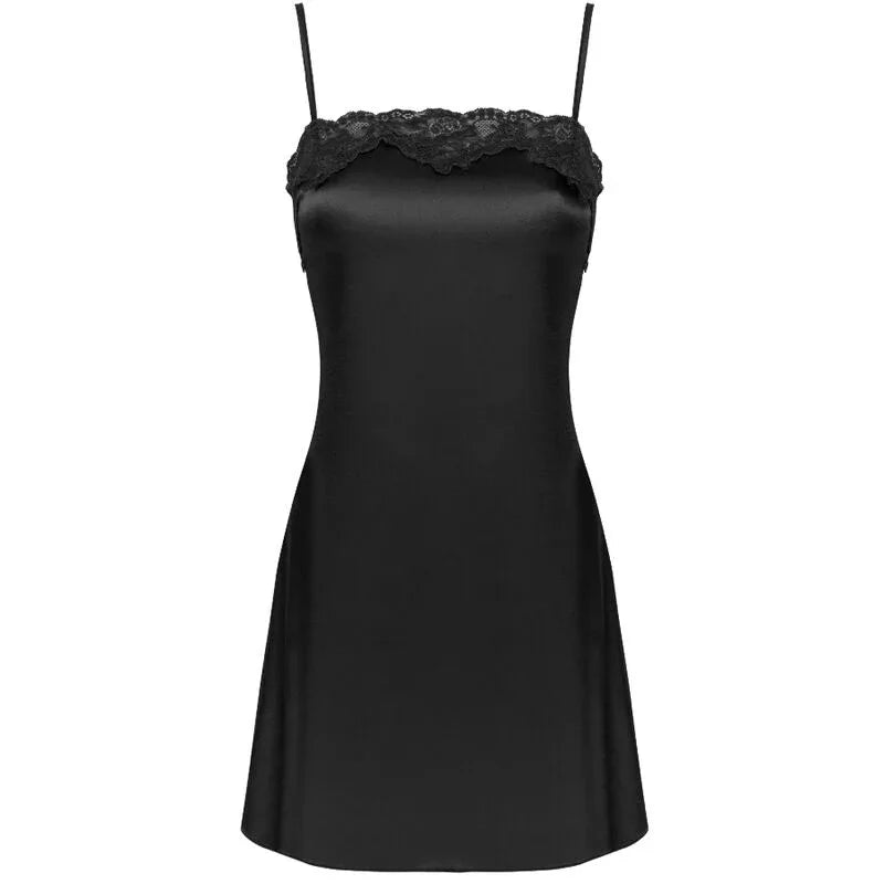 LIVCO CORSETTI FASHION - JACQUELINE LC 90249 KLEID + HEMD + HÖSCHE SCHWARZ S/M - Vanelion Paradise