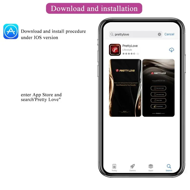 PRETTY LOVE - BAIRD G-SPOT 12 VIBRATIONEN WIEDERAUFLADBAR LILA APP - Vanelion Paradise