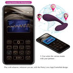 PRETTY LOVE - BAIRD G-SPOT 12 VIBRATIONEN WIEDERAUFLADBAR LILA APP - Vanelion Paradise