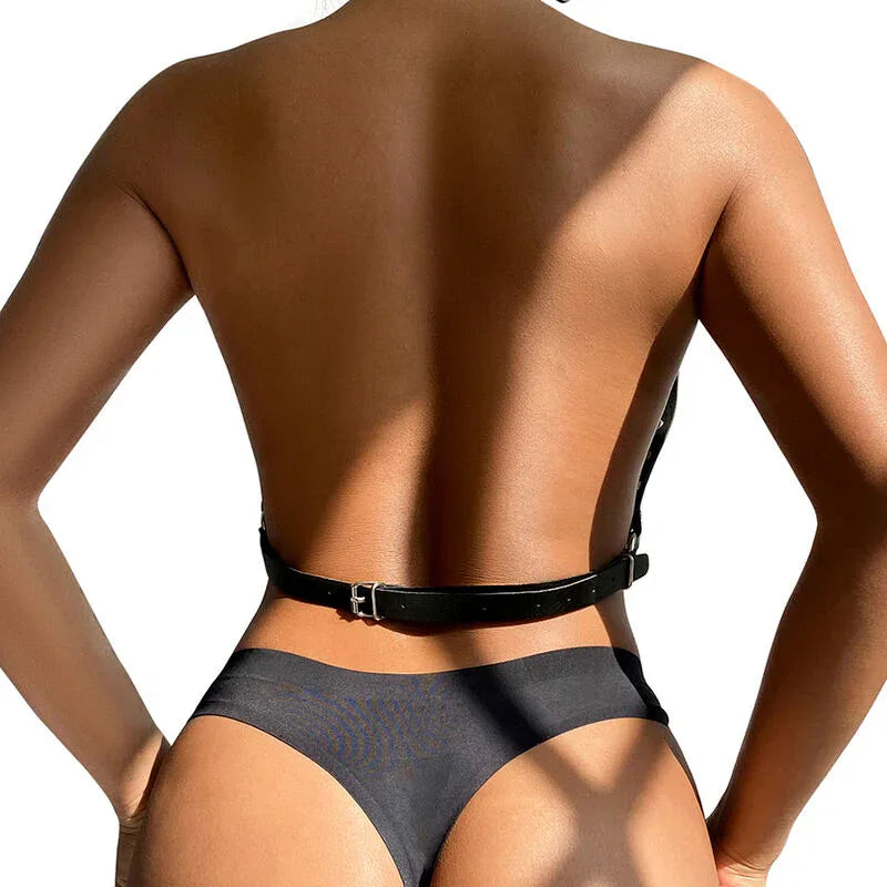 SUBBLIME - BRUSTHARNESS MIT GROSSEN RINGKETTEN EINE GRÖSSE - Vanelion Paradise