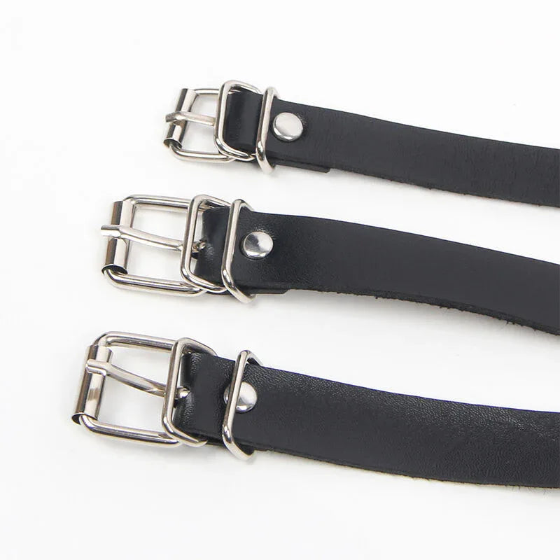 Subblime Korsett-Harness Schwarz mit Kettendetail – One Size - Vanelion Paradise