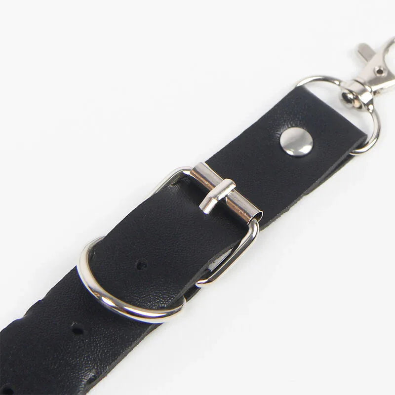 Subblime Harness-Gürtel & Strumpfband – Schwarz, Ketten & Ringe (One Size) - Vanelion Paradise