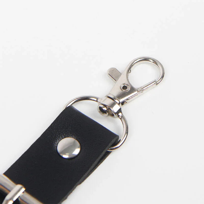 Subblime Harness-Gürtel & Strumpfband – Schwarz, Ketten & Ringe (One Size) - Vanelion Paradise