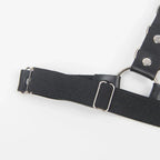 Subblime Harness-Gürtel & Strumpfband – Schwarz, Ketten & Ringe (One Size) - Vanelion Paradise